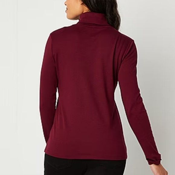 SOLD 🎉HP 2/$20 NWT St. John's Bay Women's Turtleneck - Picture 3 of 5
